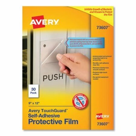 AVERY PROTECTOR, 9X12, CLR, 30PK 73607